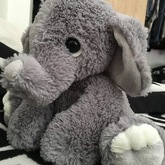 10" Lil' Benny Phant The Baby Elephant Stuffed Toy Plushy - Picture 3 of 4